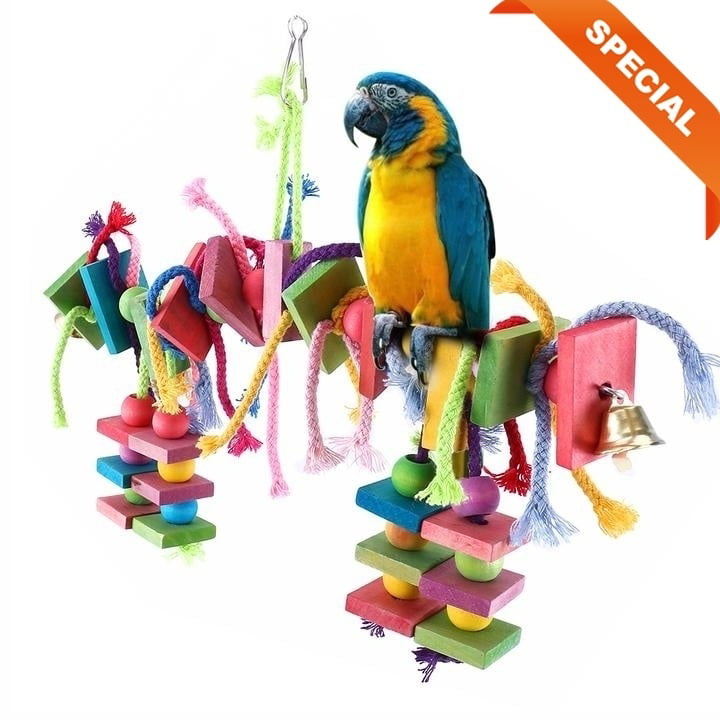 Anti-Anxiety Parrot Chewing and Bite Toys