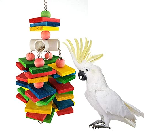 Large Parrot Chew Toy for Multiple Birds