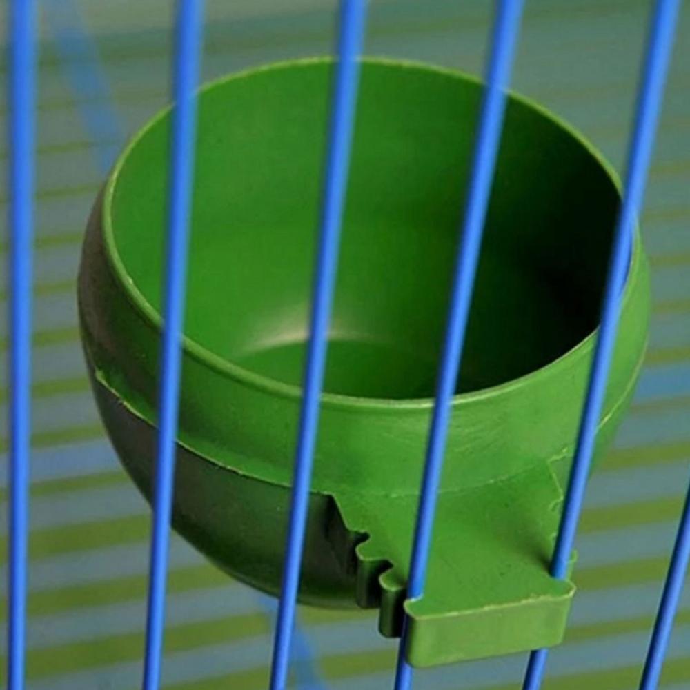 Parrot feeding bowls with water dish