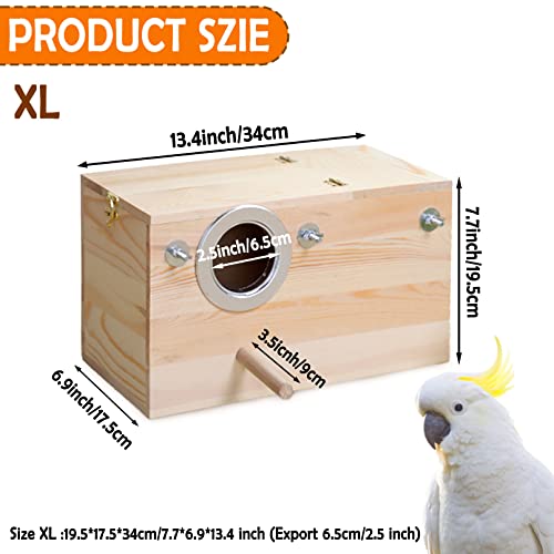 Bird Breeding Nest Box for Parrots