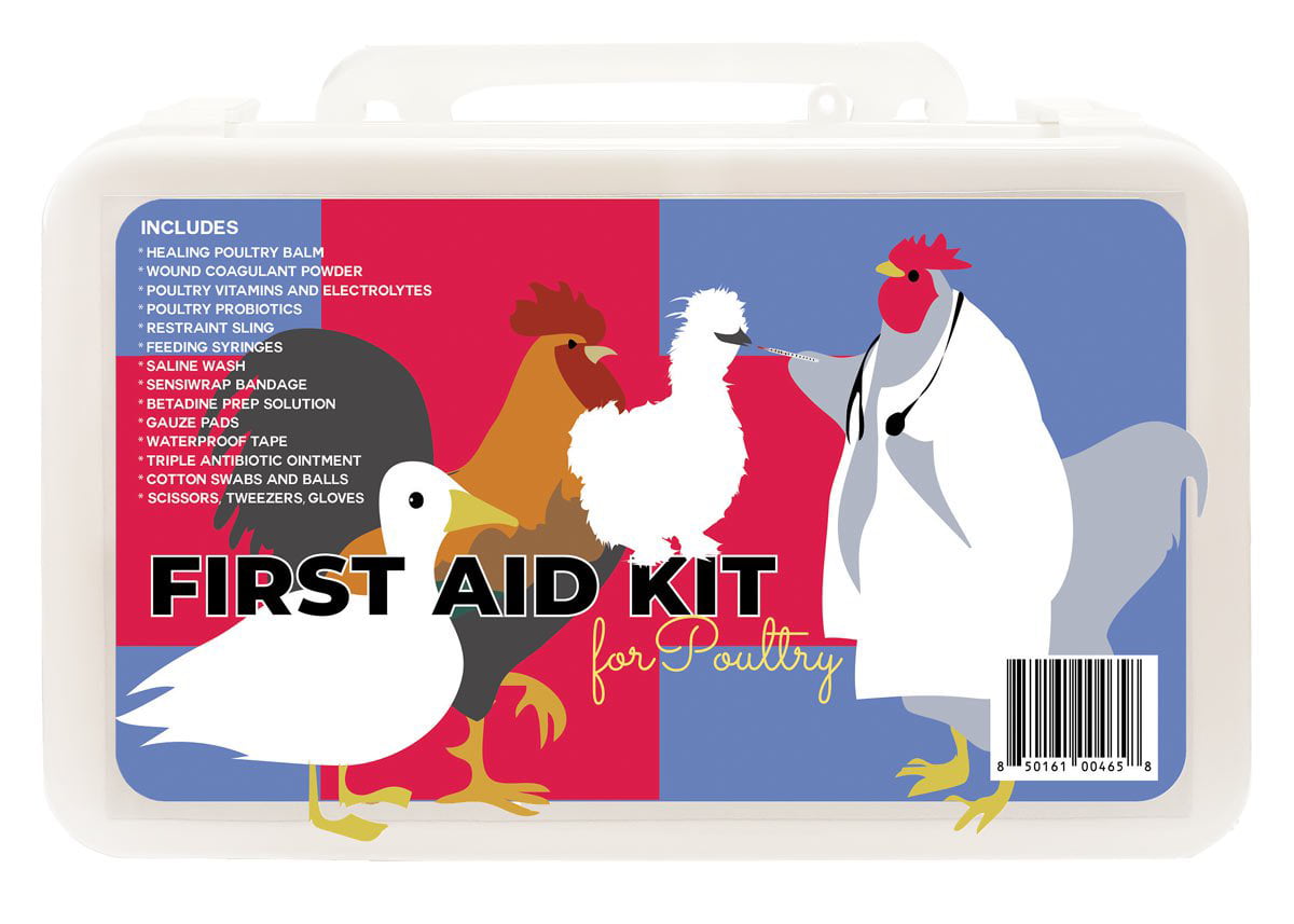 Complete First Aid Kit for Poultry
