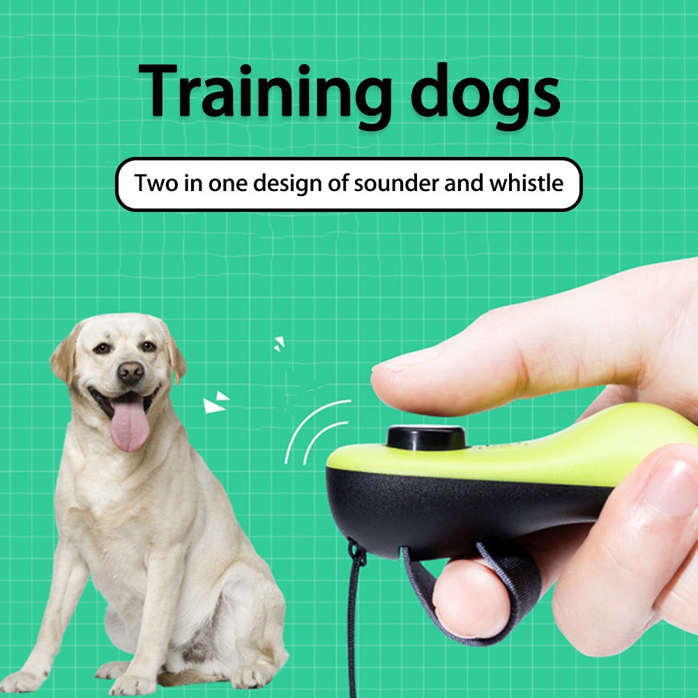 2-In-1 Pet Clicker and Dog Whistle