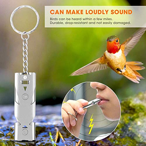 Copper Bird Whistle for Training Parrots & Pigeons