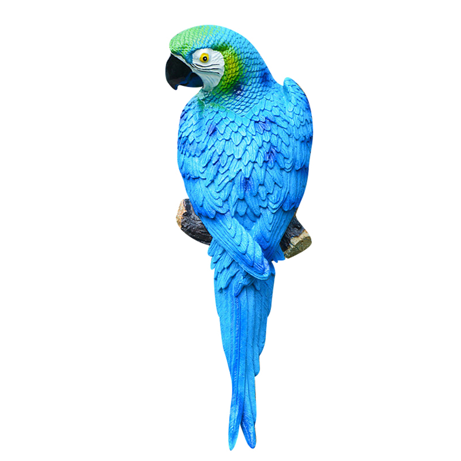 Realistic Hanging Parrots Statue for Home Decor