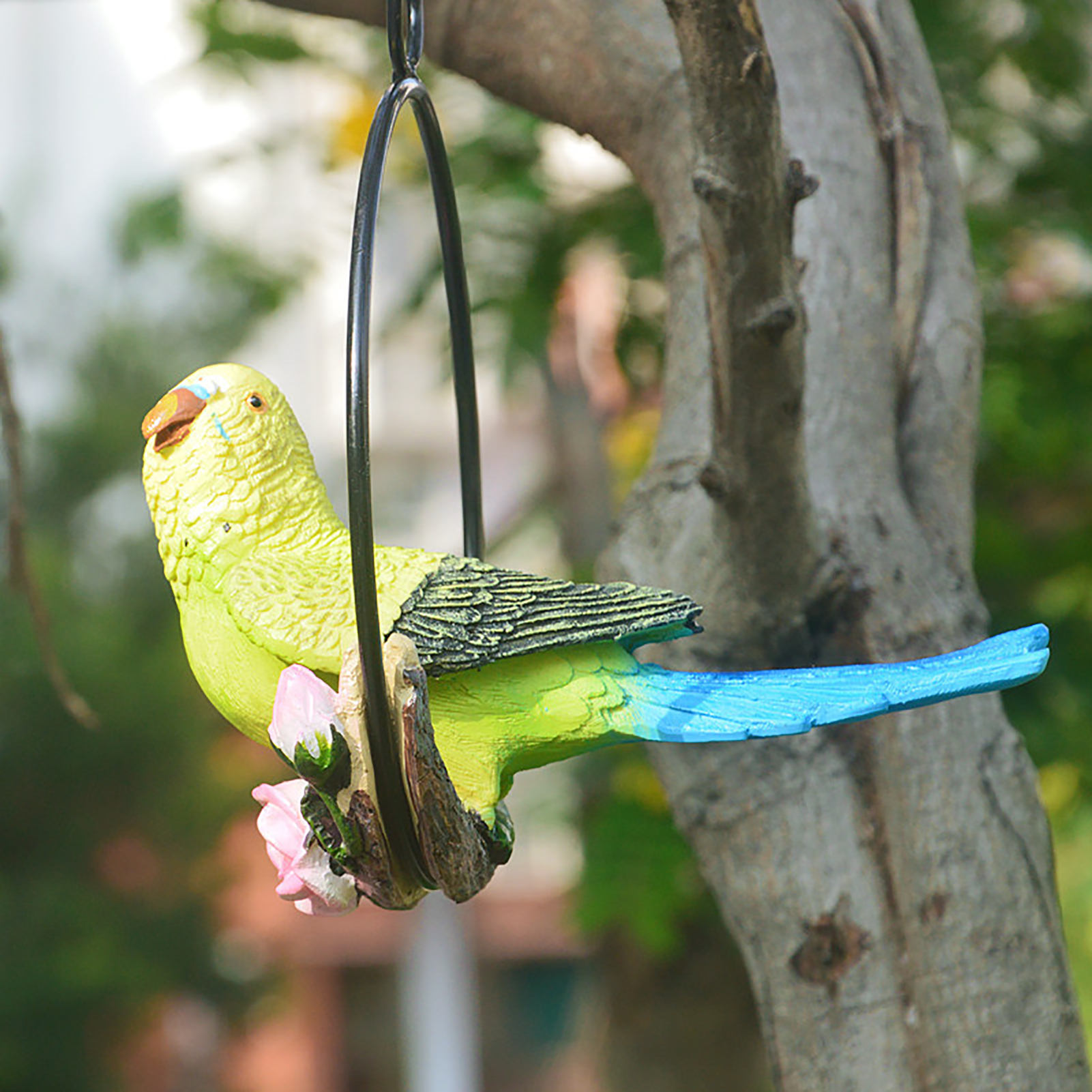 IMSHIE Parrot Decor Sculpture on Ring