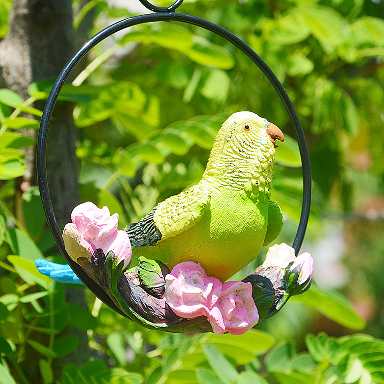 IMSHIE Parrot Decor Sculpture on Ring