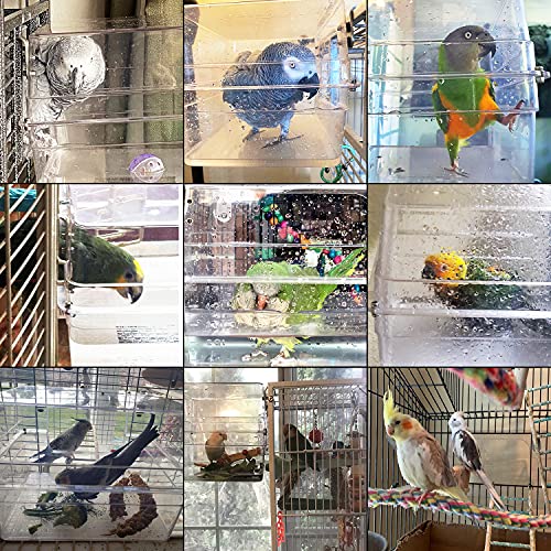 Large Bird Bath for Parrots