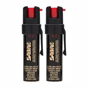 SABRE Self Defense Pepper Spray 2-Pack