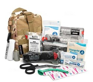 Scherber Fully Stocked IFAK Trauma Kit Pouch