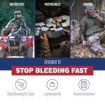 Compact Trauma First Aid Kit with QuikClot