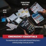 Compact Trauma First Aid Kit with QuikClot