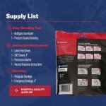 Compact Trauma First Aid Kit for Outdoor Adventures