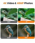 4K Night Vision Trail Camera for Wildlife Tracking
