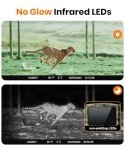 4K Night Vision Trail Camera for Wildlife Tracking