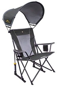GCI Outdoor Sunshade Rocking Chair with Canopy