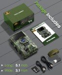 4K Night Vision Trail Camera for Wildlife Tracking