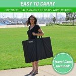 Rustic Cornhole Game Set with Carry Case