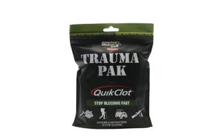 Compact Trauma First Aid Kit with QuikClot