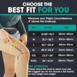 Compression Knee Brace 2-Pack for Pain Relief