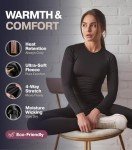 Women's Fleece Lined Thermal Long Johns Set