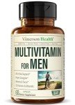 Men's Daily Multivitamin with Essential Nutrients - 60 Caps