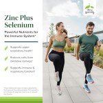 Zinc Plus Selenium for Immune Support - 60 Capsules