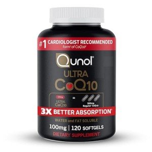 Qunol CoQ10 100mg Softgels for Heart Health