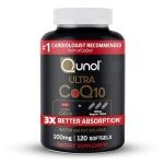 Qunol CoQ10 100mg Softgels for Heart Health