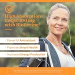 High Absorption CoQ10 with BioPerine, 100 mg 120 Capsules