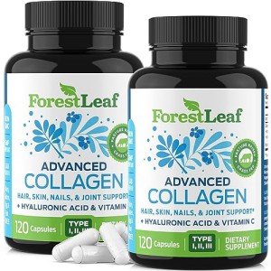 ForestLeaf Multi Collagen Pills with Vitamin C