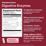 Digestive Enzymes with Probiotics & Prebiotics 60ct