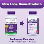 Natrol Fast Dissolve Melatonin 5 mg Tablets, Strawberry