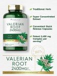 Carlyle Valerian Root 2400mg Capsules - 240 Count