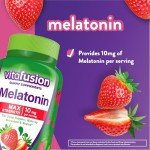 Vitafusion Max Strength Melatonin Gummies - 100 Count