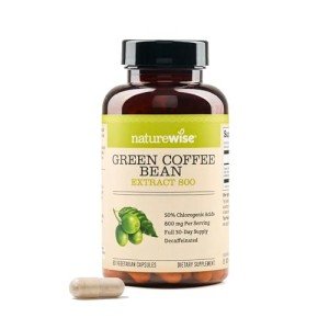 Green Coffee Bean Extract 800mg - 60 Vegan Capsules