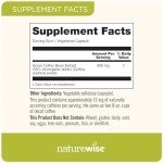 Green Coffee Bean Extract 800mg - 60 Vegan Capsules