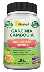 aSquared Nutrition Garcinia Cambogia 1600mg - 180 Capsules