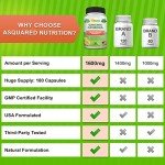 aSquared Nutrition Garcinia Cambogia 1600mg - 180 Capsules