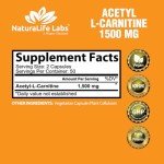 Acetyl L-Carnitine 1500mg for Energy & Focus
