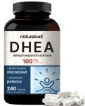 NatureBell DHEA 100mg - 240 Capsules for Energy