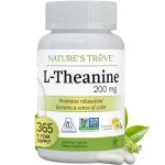 Nature's Trove L-Theanine 200mg - 365 Capsules