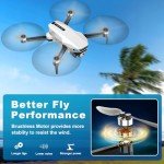 2K HD GPS Foldable Camera Drone for Adults