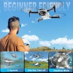 2K HD GPS Foldable Camera Drone for Adults