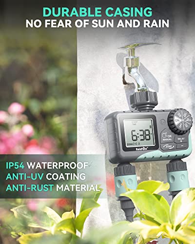 RAINPOINT 2-Zone Water Timer for Easy Irrigation
