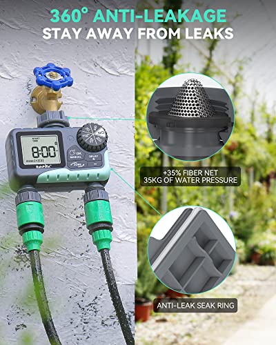 RAINPOINT 2-Zone Water Timer for Easy Irrigation
