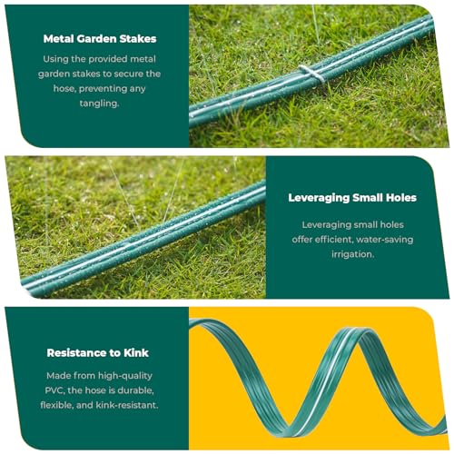 75ft Drip Soaker Hose for Garden Watering