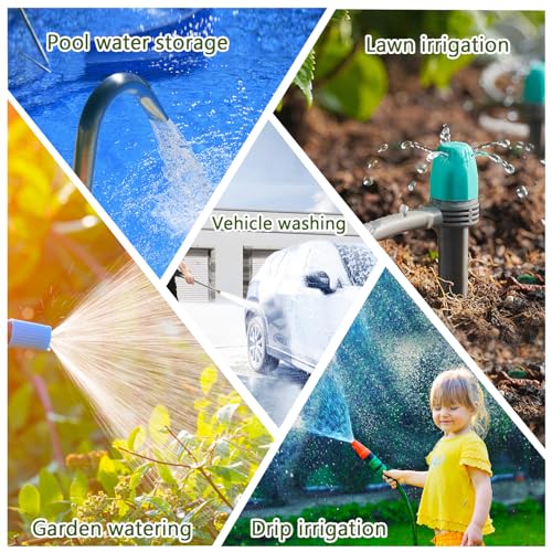 TRJZWA Outdoor Garden Hose Sprinkler Timer, Yellow