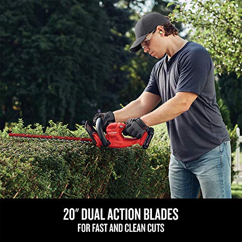 CRAFTSMAN V20 Cordless 20" Hedge Trimmer - Battery Included