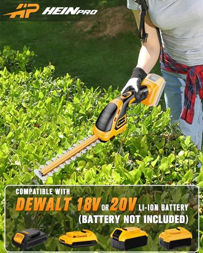 HEINPRO Cordless Hedge Trimmer for DEWALT 20V MAX