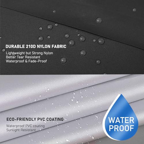Universal Fit Waterproof Lawn Mower Cover for Outdoor Protection
